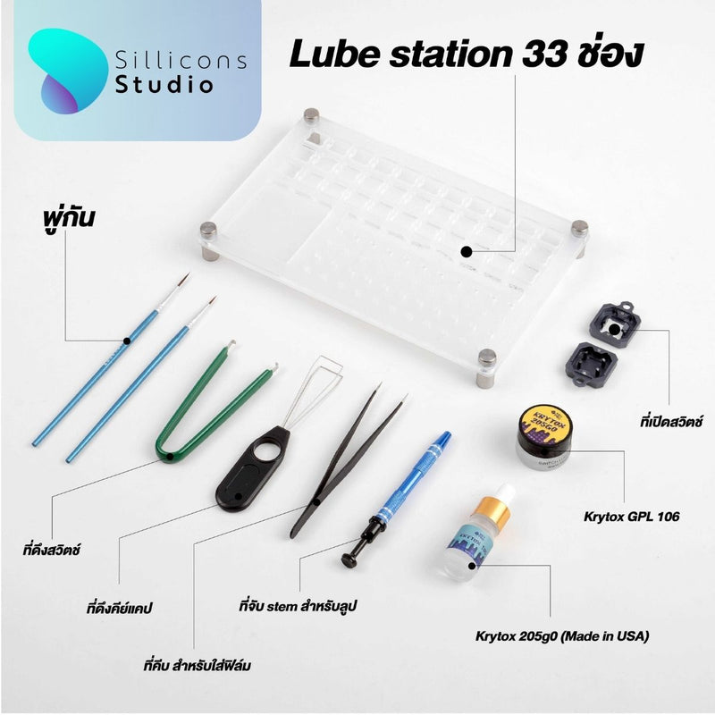 ชุดอุปกรณ์ลูปสวิตซ์ Lube Kit Lube Station *ไม่รวมน้ำยาลูป