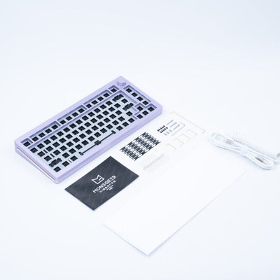 คีย์บอร์ด MonsGeek M1 Aluminium QMK VIA 75% เคสอลูมิเนียม Wired RGB Hotswap Gasket Custom Mechanical Keyboard Akko