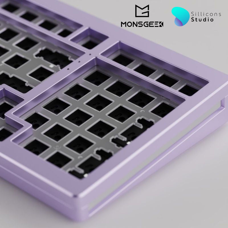 คีย์บอร์ด MonsGeek M2 Aluminium QMK VIA 98% 1800 เคสอลูมิเนียม Wired RGB Hotswap Gasket Custom Mechanical Keyboard Akko