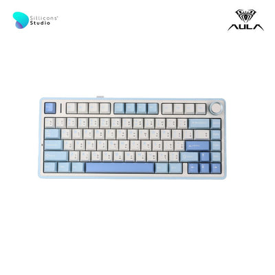 คีย์บอร์ดไร้สาย - AULA F75 Gasket Mechanical Keyboard คีย์ไทย รับประกัน 2 ปี