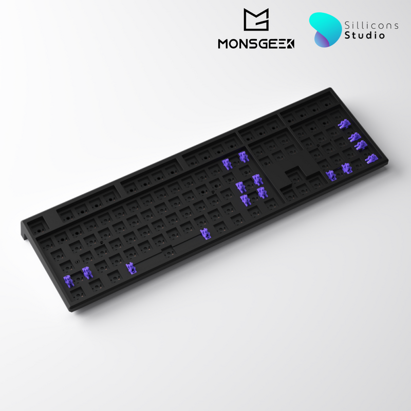 คีย์บอร์ด MonsGeek MG108W Kit Full size Barebone Kit 2.4G Gasket Hotswap WirelessMechanical Keyboard คีย์บอร์ดไร้สาย Akk