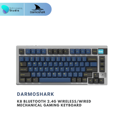 คีย์บอร์ด Darmoshark K8 Wireless Mechanical Keyboard