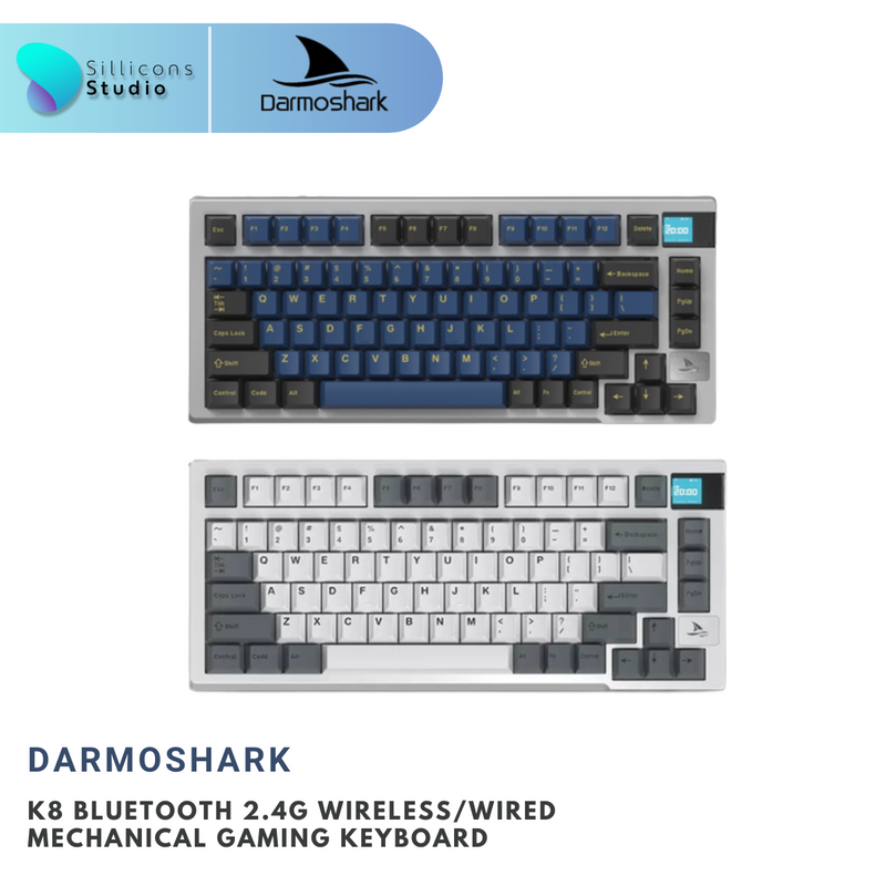 คีย์บอร์ด Darmoshark K8 Wireless Mechanical Keyboard