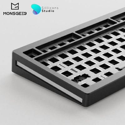 คีย์บอร์ด MonsGeek M2 Aluminium QMK VIA 98% 1800 เคสอลูมิเนียม Wired RGB Hotswap Gasket Custom Mechanical Keyboard Akko