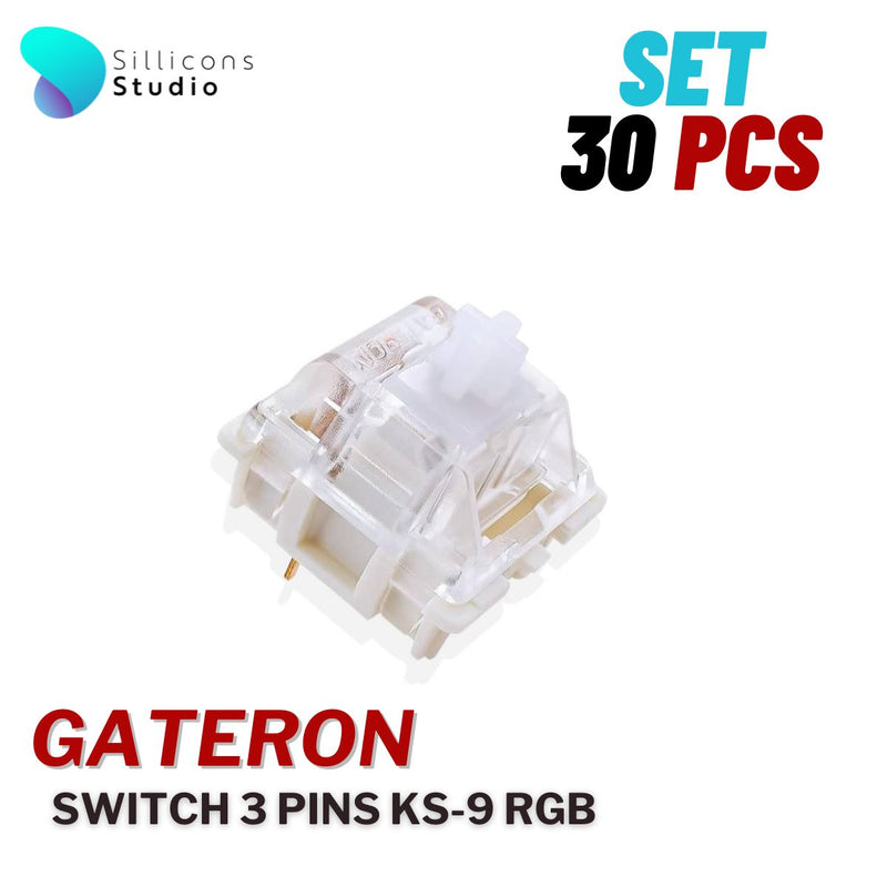 Gateron Mechanical Keyboard Switch 3 Pins KS-9 RGB