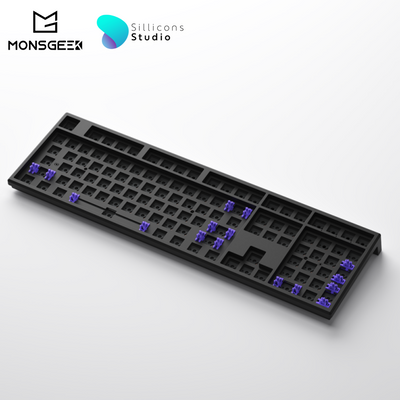 คีย์บอร์ด MonsGeek MG108W Kit Full size Barebone Kit 2.4G Gasket Hotswap WirelessMechanical Keyboard คีย์บอร์ดไร้สาย Akk