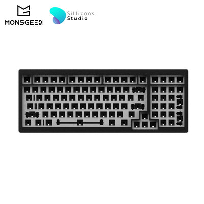 คีย์บอร์ด MonsGeek M2 Aluminium QMK VIA 98% 1800 เคสอลูมิเนียม Wired RGB Hotswap Gasket Custom Mechanical Keyboard Akko