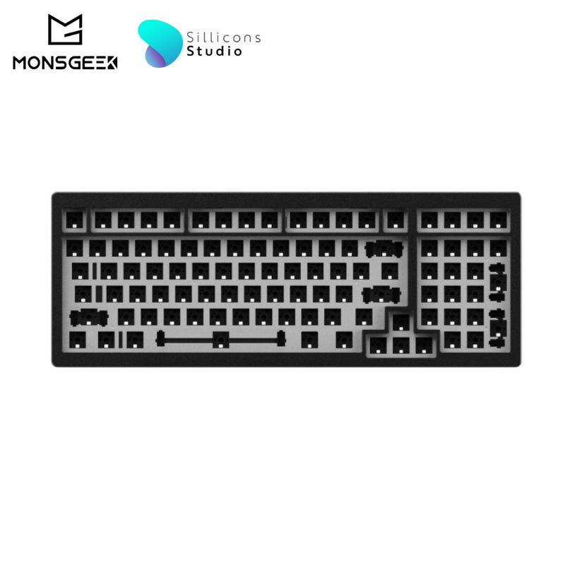 คีย์บอร์ด MonsGeek M2 Aluminium QMK VIA 98% 1800 เคสอลูมิเนียม Wired RGB Hotswap Gasket Custom Mechanical Keyboard Akko