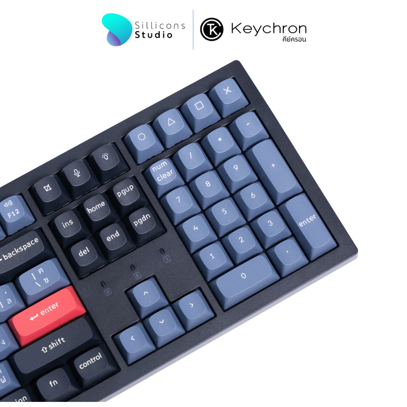 Keychron K10 Pro Mechanical Keyboard แมคคานิคอลคีย์บอร์ดไร้สาย (QMK/VIA) (ภาษาไทย)