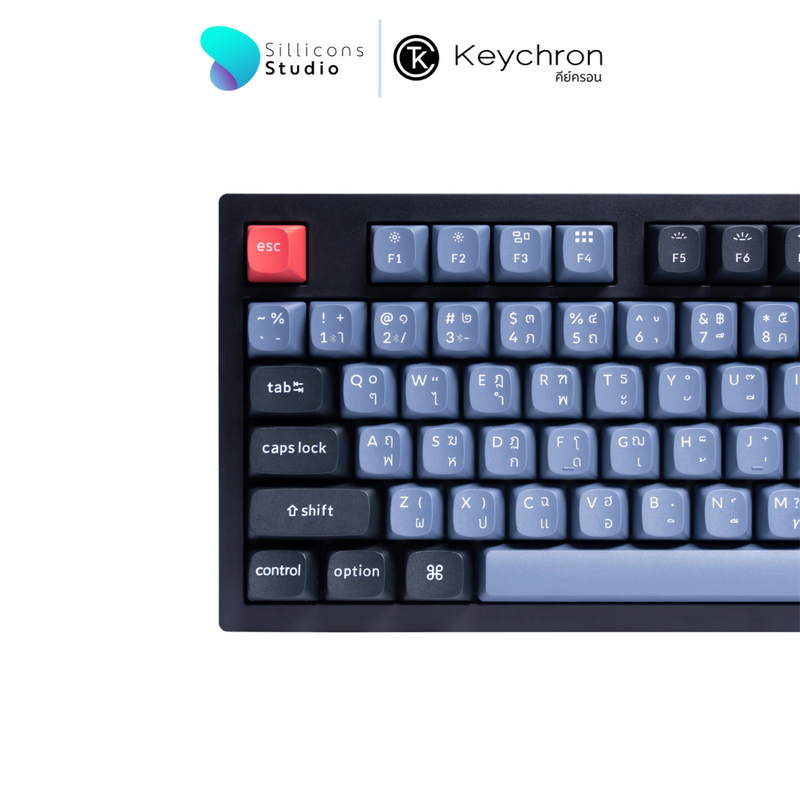 Keychron K10 Pro Mechanical Keyboard แมคคานิคอลคีย์บอร์ดไร้สาย (QMK/VIA) (ภาษาไทย)