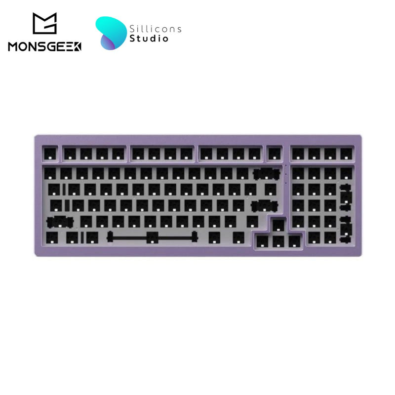 คีย์บอร์ด MonsGeek M2 Aluminium QMK VIA 98% 1800 เคสอลูมิเนียม Wired RGB Hotswap Gasket Custom Mechanical Keyboard Akko