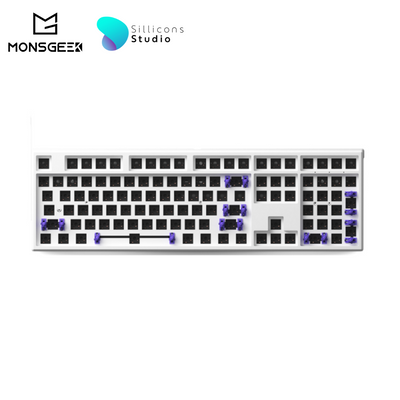 คีย์บอร์ด MonsGeek MG108W Kit Full size Barebone Kit 2.4G Gasket Hotswap WirelessMechanical Keyboard คีย์บอร์ดไร้สาย Akk