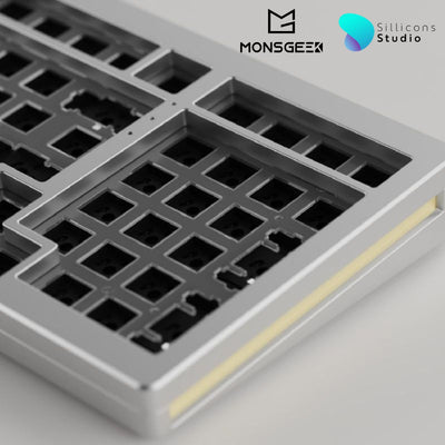 คีย์บอร์ด MonsGeek M2 Aluminium QMK VIA 98% 1800 เคสอลูมิเนียม Wired RGB Hotswap Gasket Custom Mechanical Keyboard Akko