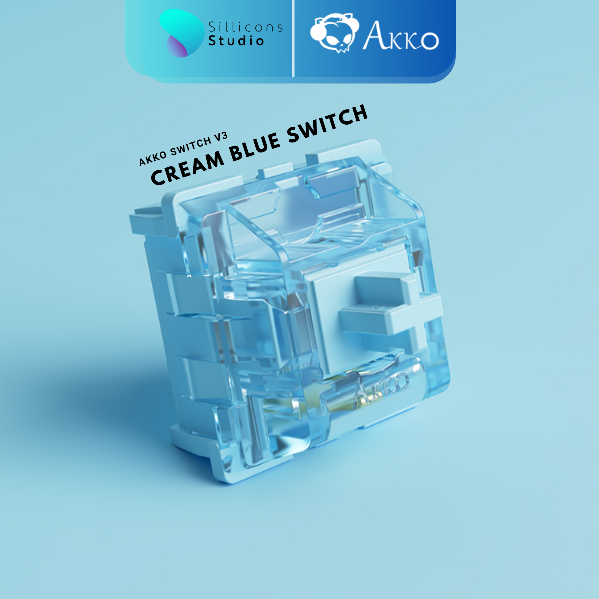 AKKO V3 Cream  Switch (Lubed, 45 ตัว)