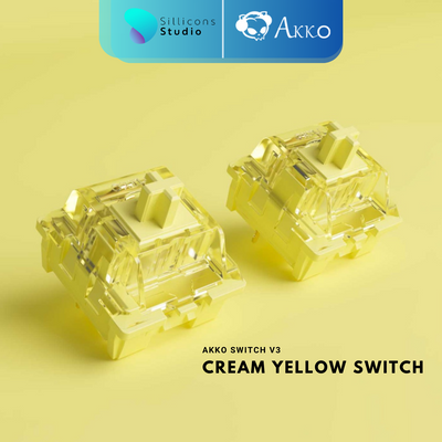 AKKO V3 Cream  Switch (Lubed, 45 ตัว)