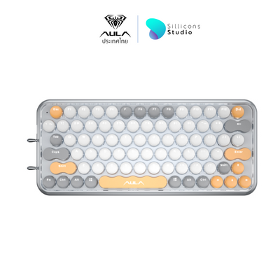 AULA F3680 BT&WIRELESS MECHANICAL KEYBOARD (รับประกันสินค้า 2 ปี)