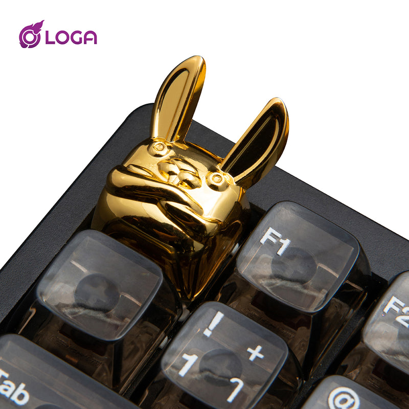 LOGA METALLIC KEYCAP SERIES : RABBOT (Year of the Rabbit)