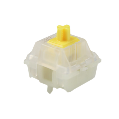 Milky-Yellow Gateron Cap  V2 Switch Set