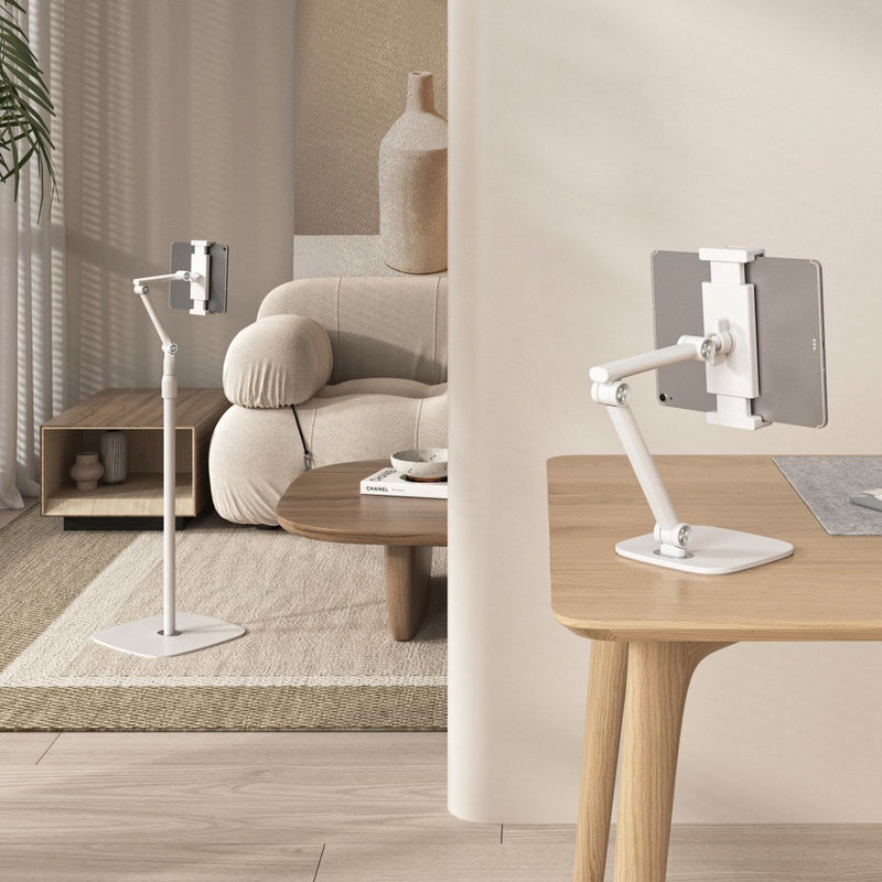 Liv Mobile & Tablet Floor Stand l iPad & iPhone Stand ขาตั้งไอแพด ที่วางไอแพด วางโทรศัพท์ จอหมุนได้ 360° รุ่นตั้งพื้น