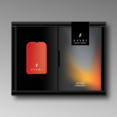 SANDT Aroma Gadget ยาดมสไตล์แก็ตเจ็ต- สีแดง Coral Red