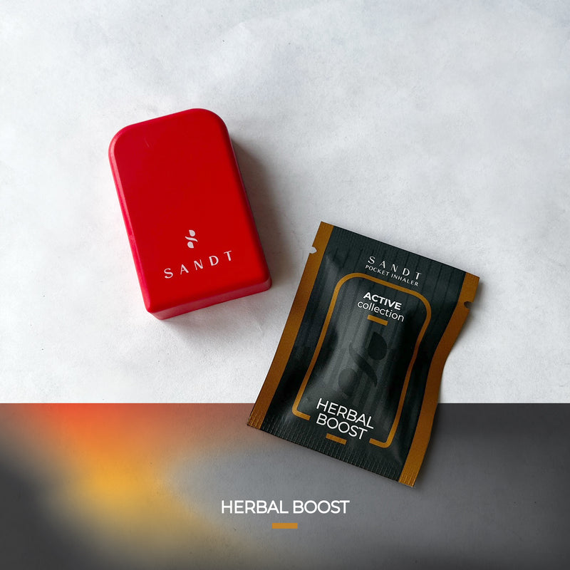SANDT Aroma Gadget ยาดมสไตล์แก็ตเจ็ต- สีแดง Coral Red