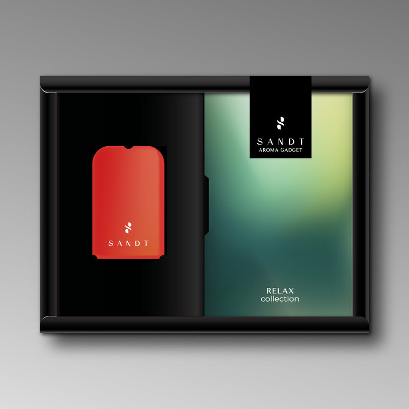 SANDT Aroma Gadget ยาดมสไตล์แก็ตเจ็ต- สีแดง Coral Red