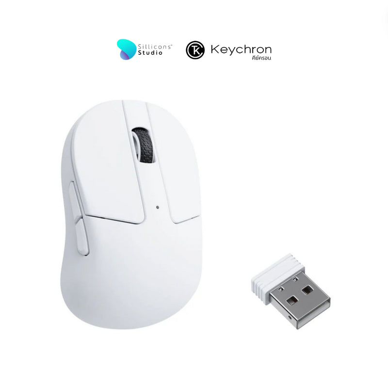 เม้าส์ไร้สาย ขนาดเล็กพิเศษ Keychron M4 Wireless mouse