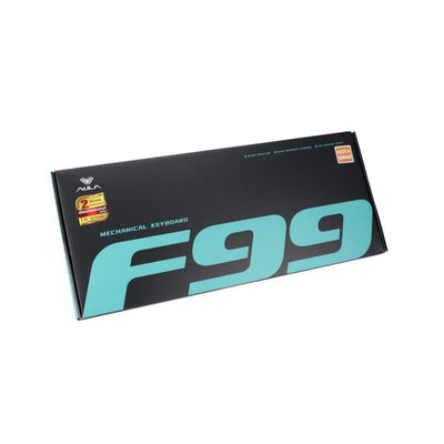 คีย์บอร์ดไร้สาย - AULA F99 Gasket Mechanical Keyboard คีย์ไทย แบต 8,000mAh รับประกัน 2 ปี