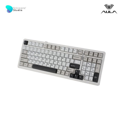 คีย์บอร์ดไร้สาย - AULA F99 Gasket Mechanical Keyboard คีย์ไทย แบต 8,000mAh รับประกัน 2 ปี