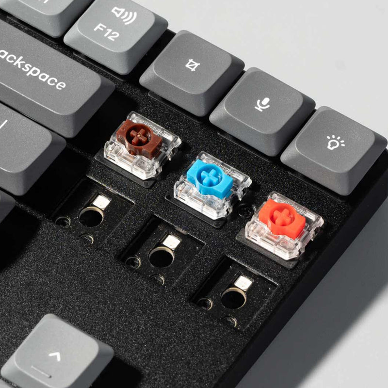 Keychron K1 Max Low Profile Wireless Machanical 80% คีย์บอร์ดไร้สาย ขนาด 80% เชื่อมต่อผ่าน BT/2.4ghz/Wired