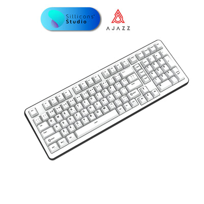 AJAZZ AC100 Aspera Sea Salt Switch Full Aluminum  Wired GASKET MECHANICAL KEYBOARD  FEATURE GASKET STRUCTURE WIN/MAC COM