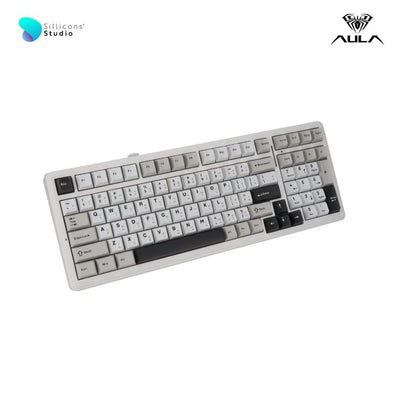 คีย์บอร์ดไร้สาย - AULA F99 Gasket Mechanical Keyboard คีย์ไทย แบต 8,000mAh รับประกัน 2 ปี