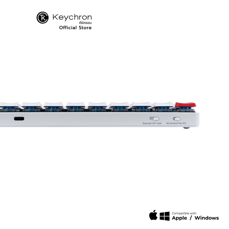 (π Edition)  Keychron K3 V.2 Non-Backlight Ultra-Slim Wireless Mechanical Keyboard (ENG)