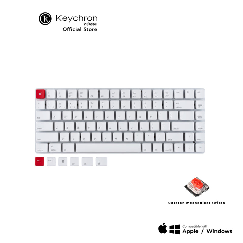 (π Edition)  Keychron K3 V.2 Non-Backlight Ultra-Slim Wireless Mechanical Keyboard (ENG)