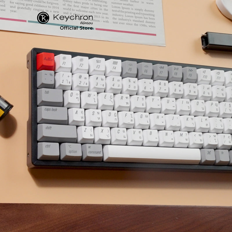 Keychron OEM Profile PBT Retro Keycap Set