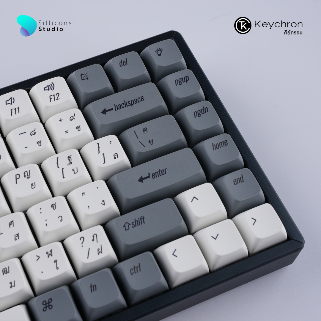 คีย์แคป Keychron PBT retro Keycap set