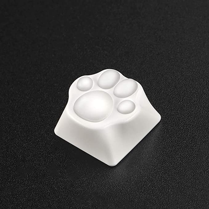 ZOMOPLUS ALUMINUM & SILICON KITTY PAW MECHANICAL KEYBOARD ARTISAN KEYCAP