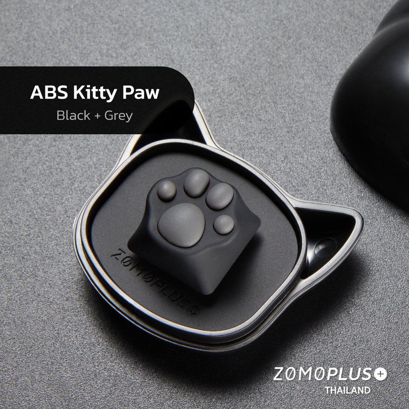 ZOMOPLUS ALUMINUM & SILICON KITTY PAW MECHANICAL KEYBOARD ARTISAN KEYCAP