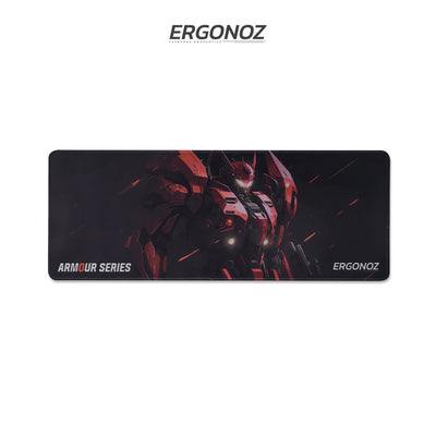 ERGONOZ AQUATIC Performance Mouse Pad  แผ่นรองเมาส์ Design modern ที่ได้รับแรงบันดาลใจมาจากแขนจับจอ สัมผัสที่ลื่นไหล พร้อมความแม่นยำควบคุมเมาส์ได้ดีขึ้น