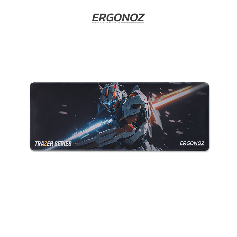 ERGONOZ AQUATIC Performance Mouse Pad  แผ่นรองเมาส์ Design modern ที่ได้รับแรงบันดาลใจมาจากแขนจับจอ สัมผัสที่ลื่นไหล พร้อมความแม่นยำควบคุมเมาส์ได้ดีขึ้น