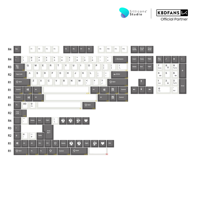 (KBDFans) ENJOYPBT ABS DOUBLESHOT