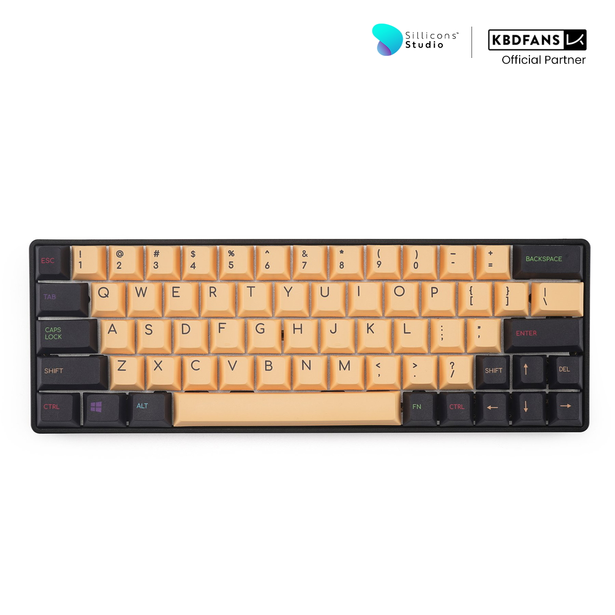 (KBDFans) CHERRY PROFILE DYESUB CHEESE