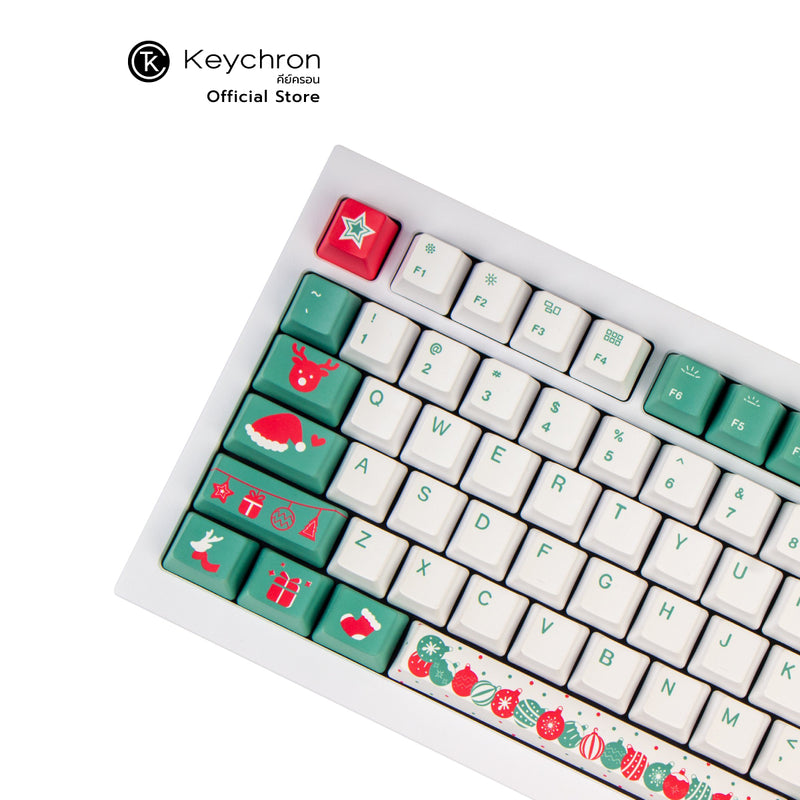 OEM Dye-Sub PBT Keycap Set - Christmas Tree