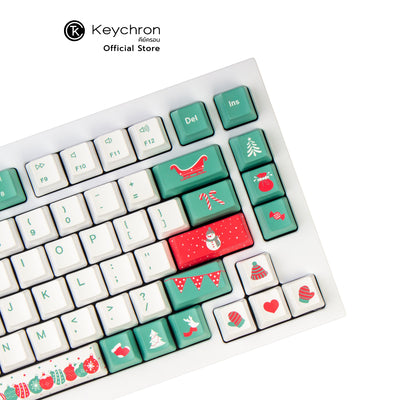 OEM Dye-Sub PBT Keycap Set - Christmas Tree