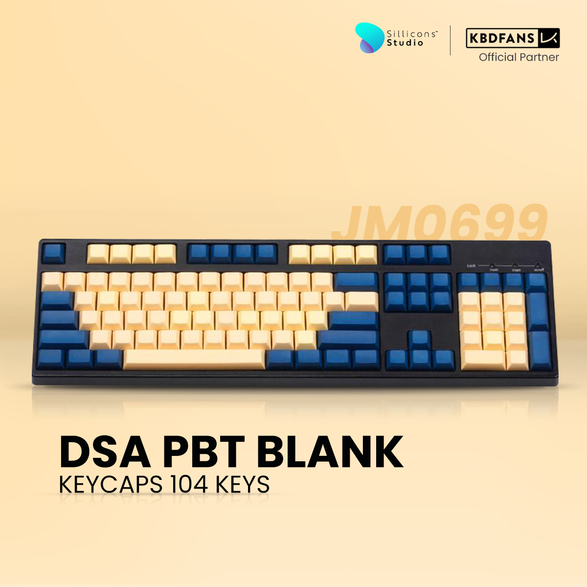 (KBDFans) DSA PBT BLANK 104KEYS