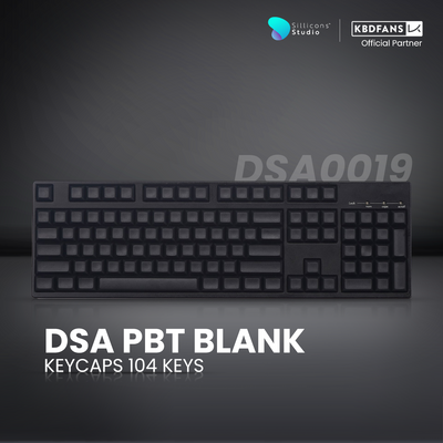 (KBDFans) DSA PBT BLANK 104KEYS