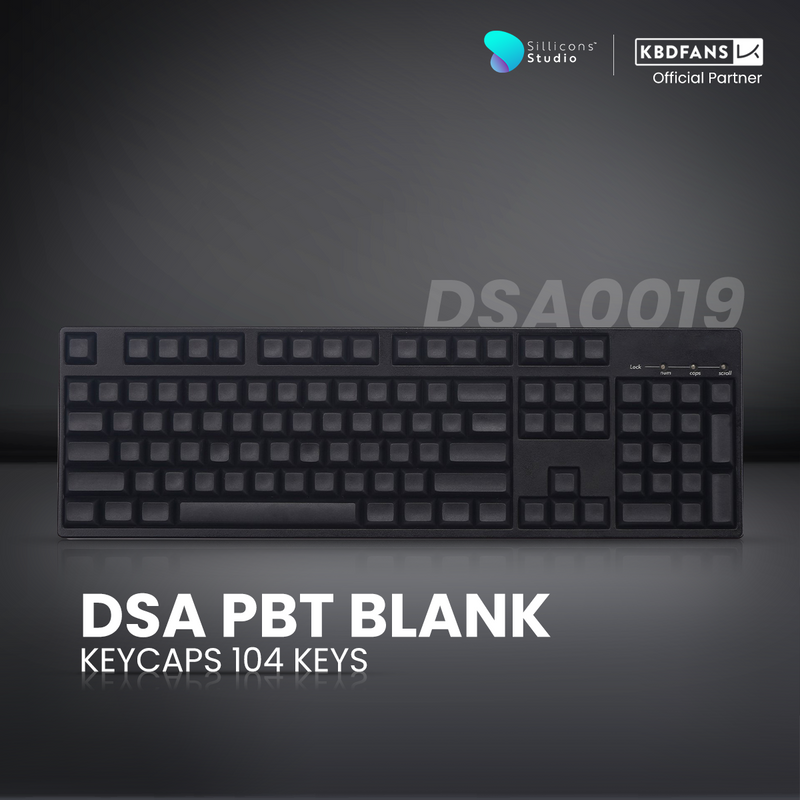 (KBDFans) DSA PBT BLANK 104KEYS