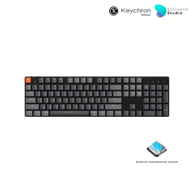 Keychron K5 SE Full size Ultra slim Wireless mechanical Keyboard คีย์บอร์ดไร้สาย ภาษาไทย