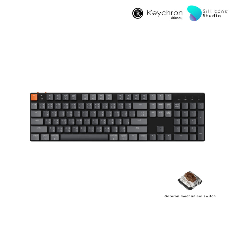 Keychron K5 SE Full size Ultra slim Wireless mechanical Keyboard คีย์บอร์ดไร้สาย ภาษาไทย