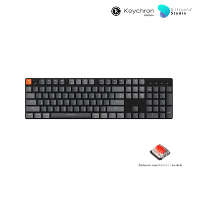 Keychron K5 SE Full size Ultra slim Wireless mechanical Keyboard คีย์บอร์ดไร้สาย ภาษาไทย